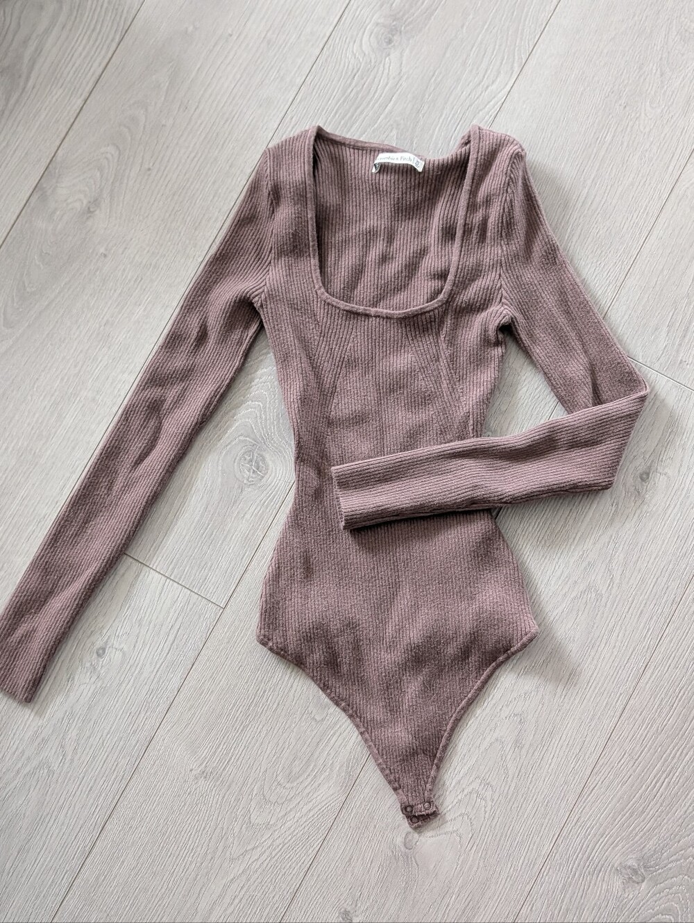Abercrombie | Knitted Scoop Neck Bodysuit